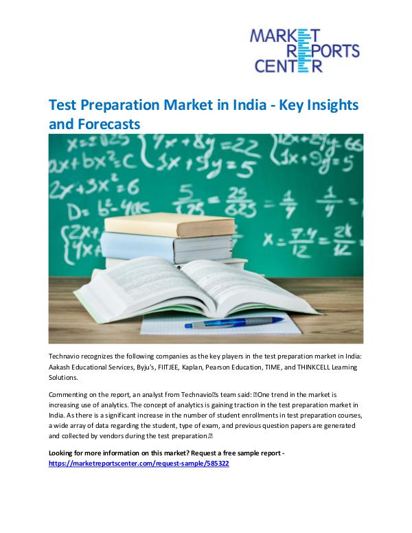 Test Preparation Market in India