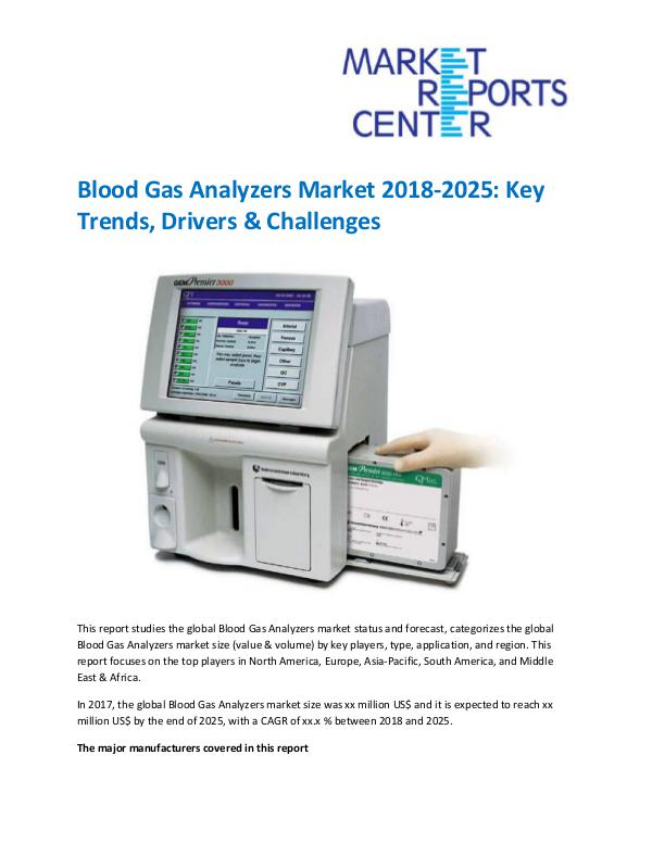 Blood Gas Analyzers Market