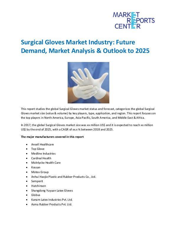 Surgical Gloves Market