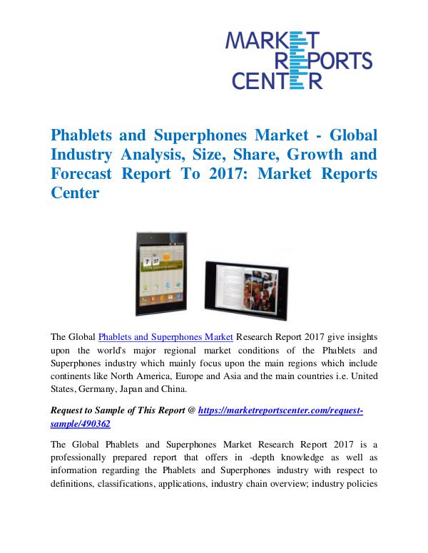 Phablets and Superphones Market