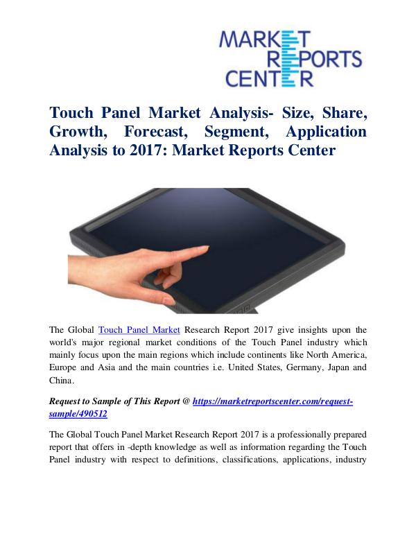 Touch Panel Market