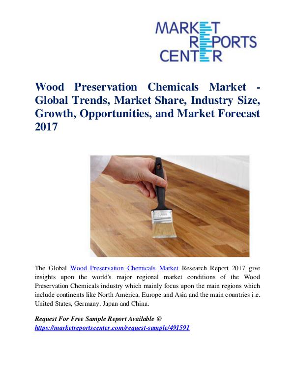 Wood Preservation Chemicals Market