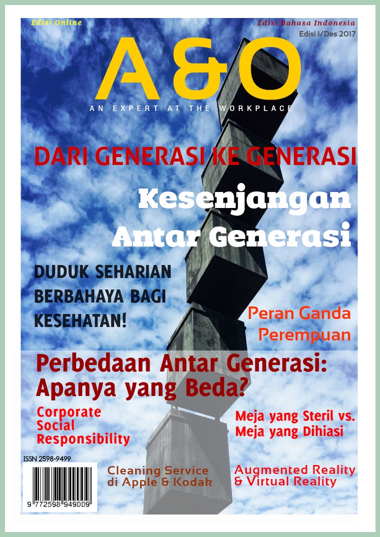 Edisi I Nov 2017 Kesenjangan Antar Generasi