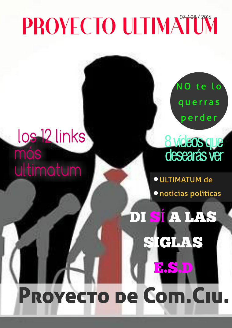 Revista política ULTIMATUM 1