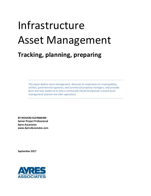 Infrastructure Asset Management