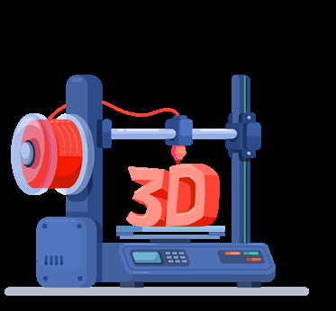 3D Printer illustration