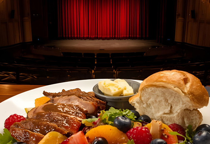 Comedy and Lunch at the Theatre