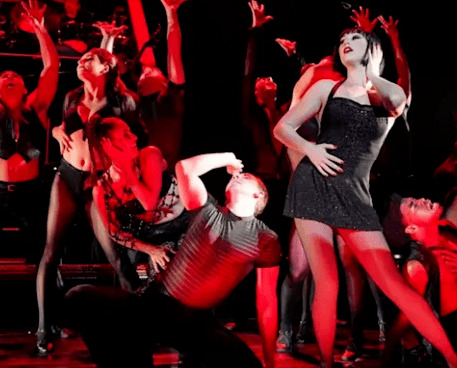 Promotional poster for the musical Chicago