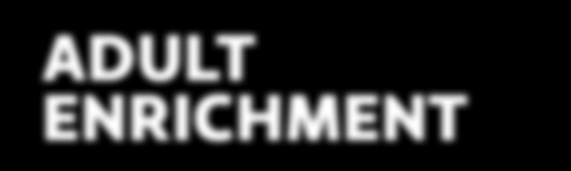 Adult Enrichment Header