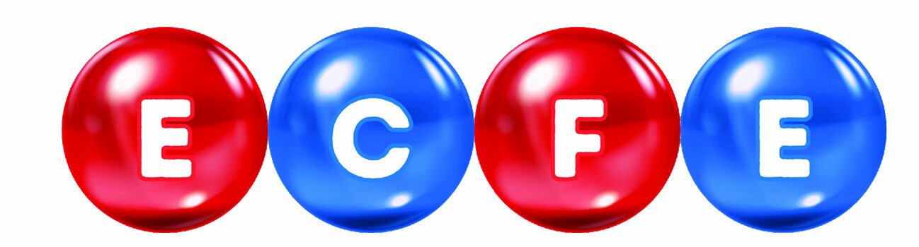 ECFE colorful balloon logo