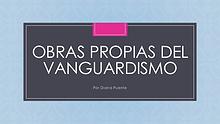 Obras Vanguardistas