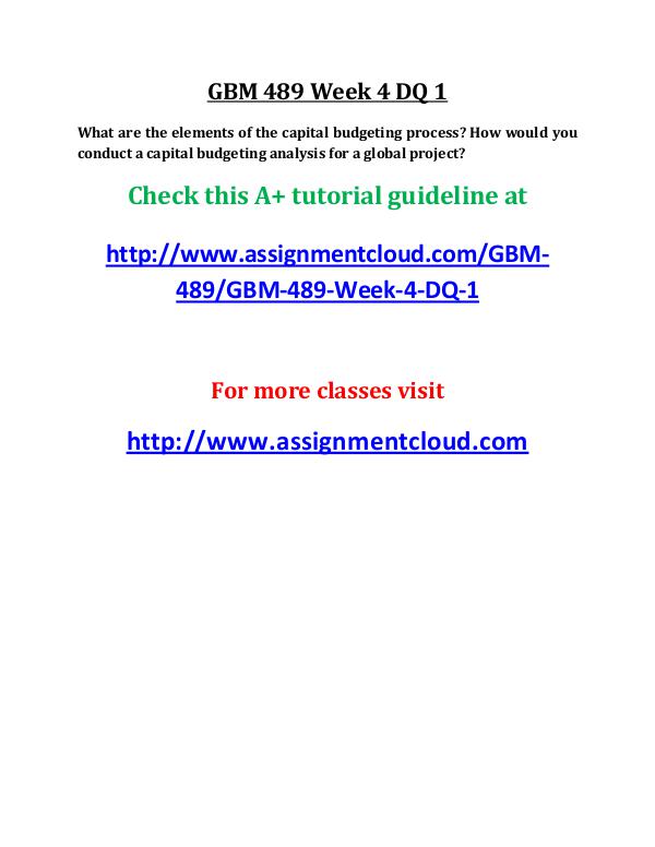 gbm 489 new,uop gbm 489 new,uop gbm 489 new complete course,uop gbm 4 GBM 489 Week 4 DQ 1