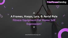 Aerial Pole Dance Fitness Equipment for Home Self Expression