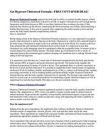 Hypercet Cholesterol Formula