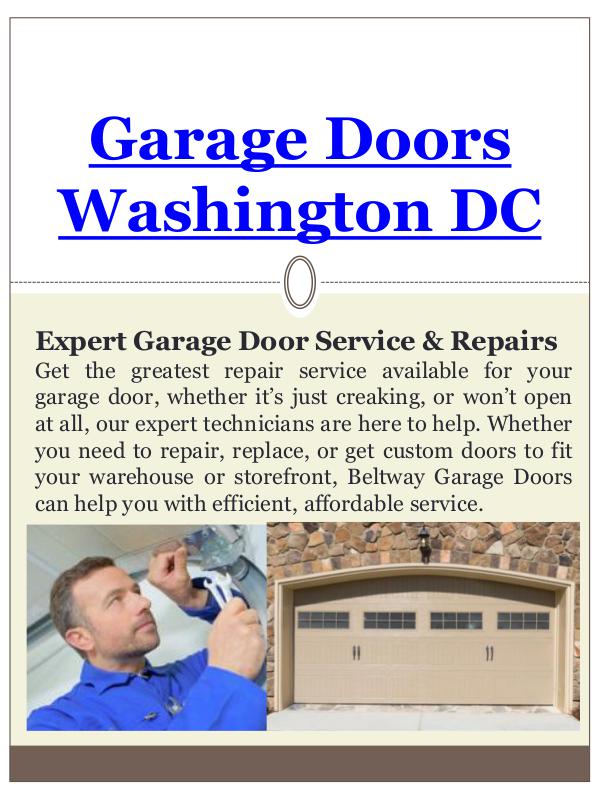 Garage Door Replacement Washington DC Garage Door Replacement Washington DC