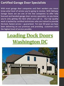 Dock Leveler Washington DC