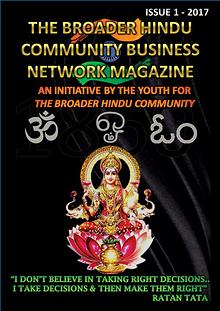 BROADER HINDU COMMUNITY BUSINESS NETWORK MAGAZINE