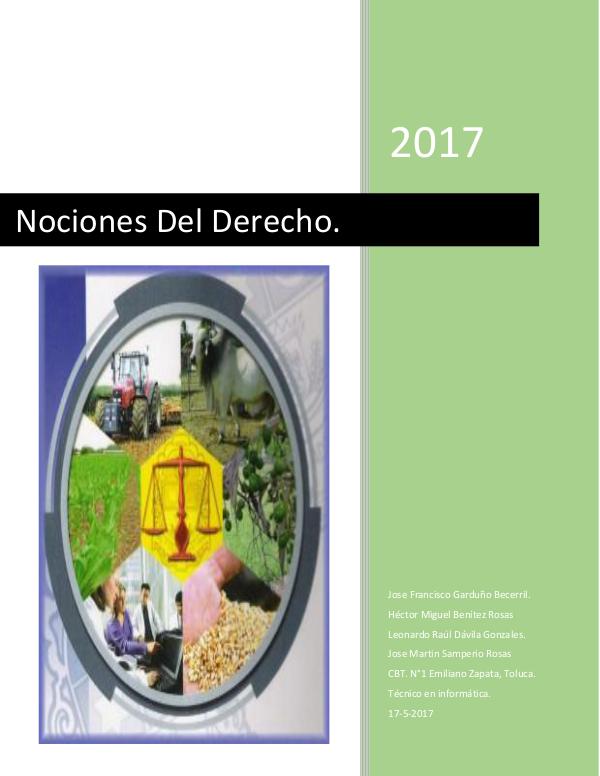 Nociones del derecho revista