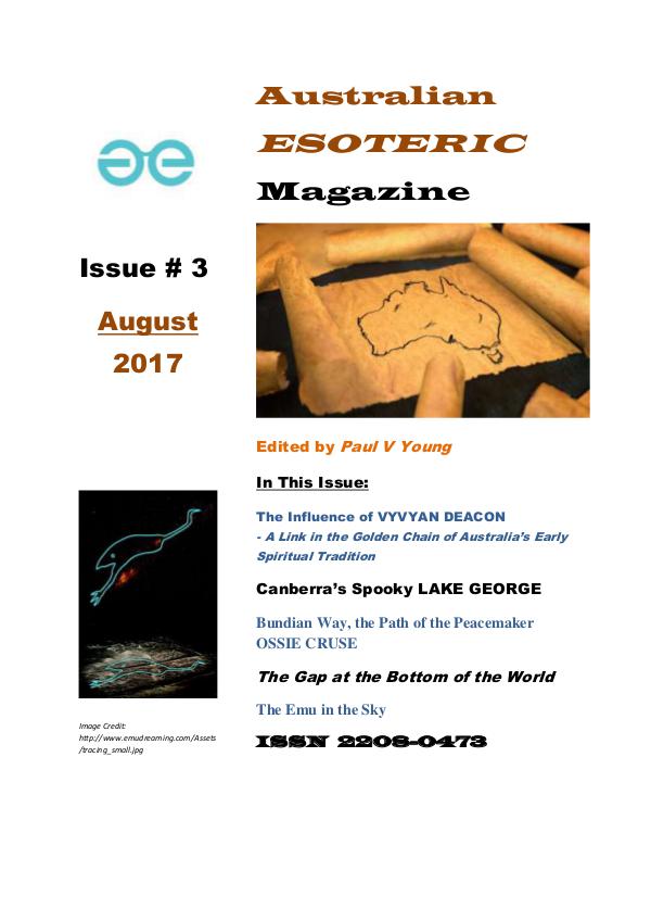 Australian Esoteric Issue 3