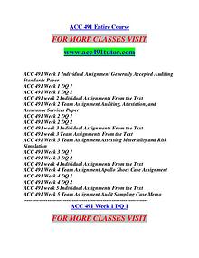 ACC 491 TUTOR Motivated Minds/acc491tutor.com