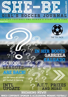 SHE-BE Girl's Soccer Journal