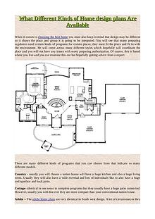 What Is A Contemporary or Modern Home Plans?