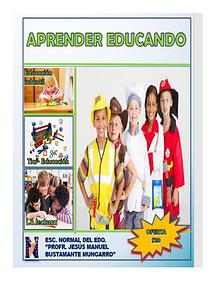 Revista ''Aprender Educando''