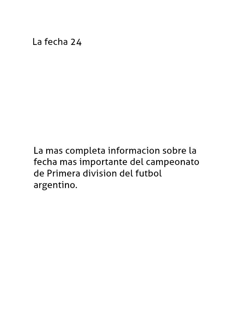 todo sobre la fecha 24 del fútbol argentino Mayo 2017