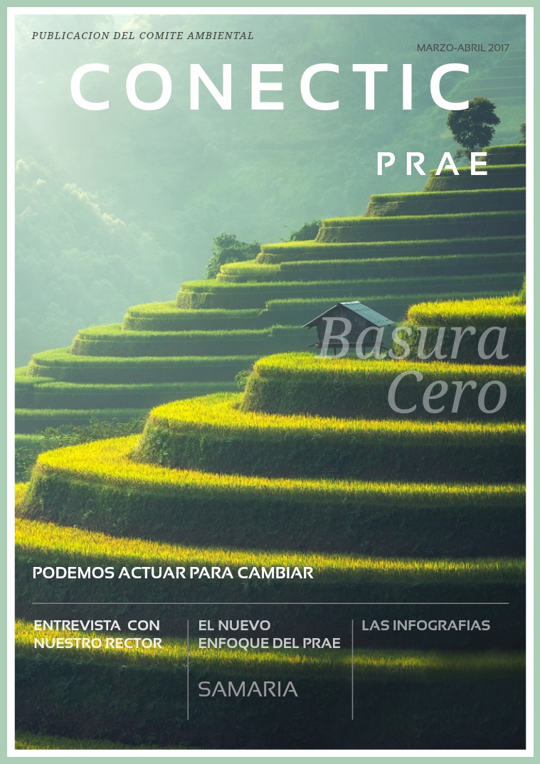 Mi primera revista conectic del PRAE