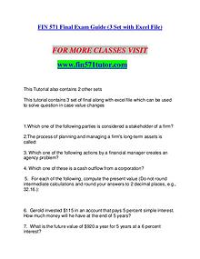 FIN 571 TUTOR Let's Do This /fin571tutor.com