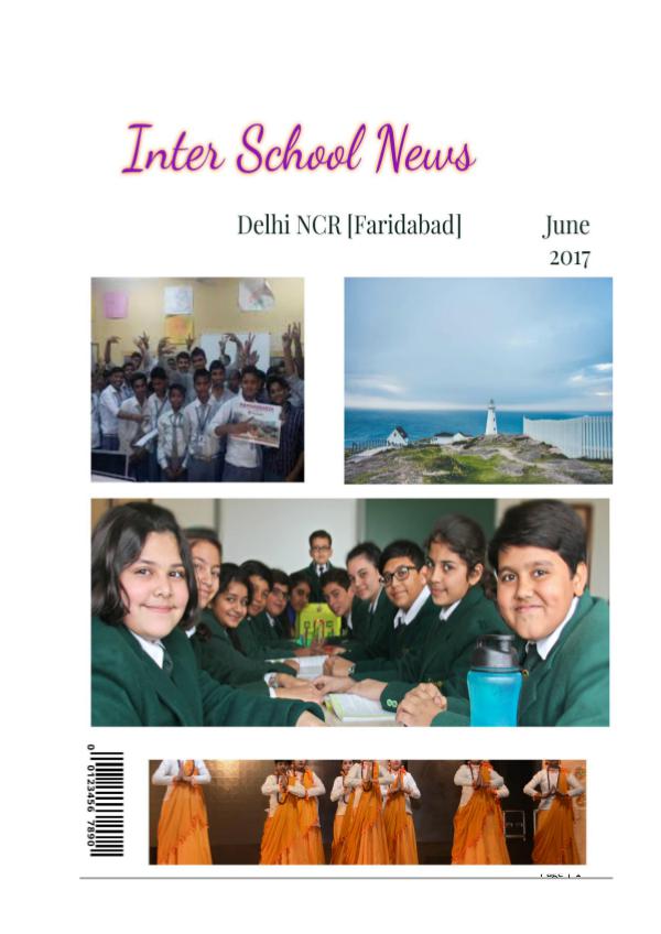 My first Magazine Interschool achievers Faridabad and Delhi NCR