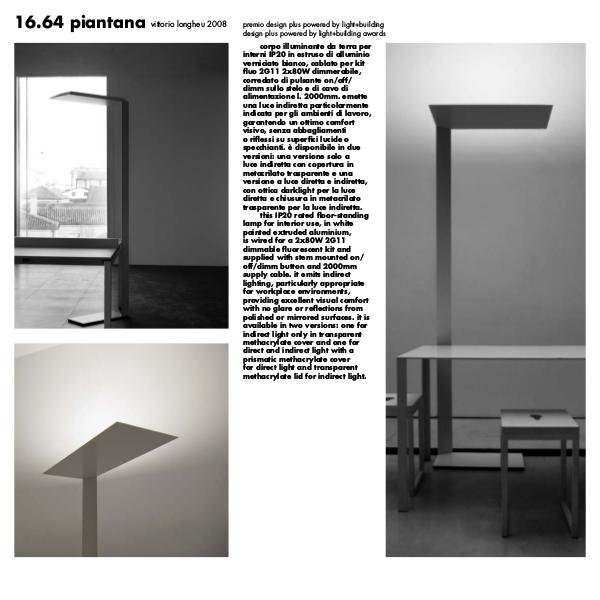 Viabizzuno by Cirrus Lighting - Architectural Lighting Range 1664 Piantana by Cirrus Lighting