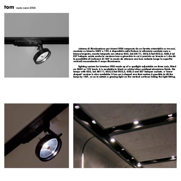 Viabizzuno by Cirrus Lighting - Architectural Lighting Range Tom Track Spot by Cirrus Lighting