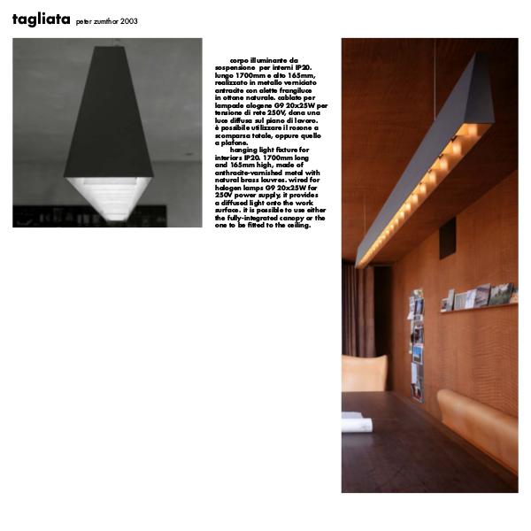 Tagliata Suspended Fitting by Cirrus Lighting