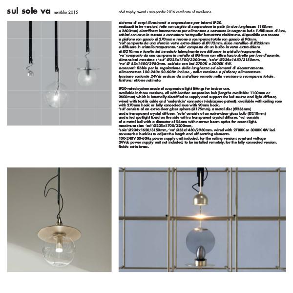 Viabizzuno by Cirrus Lighting - Architectural Lighting Range Sul Sole Va by Cirrus Lighting