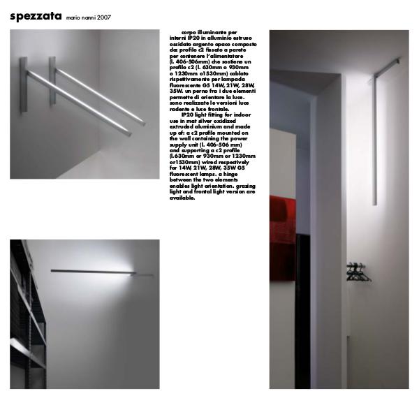 Viabizzuno by Cirrus Lighting - Architectural Lighting Range Spezzata by Cirrus Lighitng