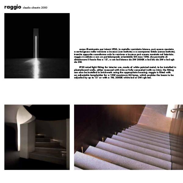 Viabizzuno by Cirrus Lighting - Architectural Lighting Range Raggio Recess Wall Light by Cirrus Lighting