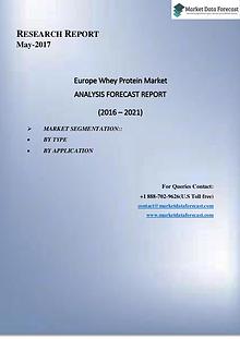 Current Trends in  Europe Frozen Bakery Products Market  Market 2016-