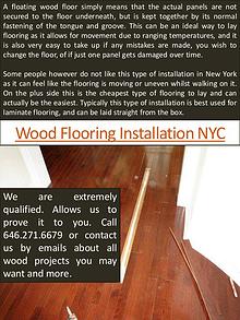 Hardwood flooring nyc