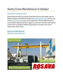 Gantry Crane Price