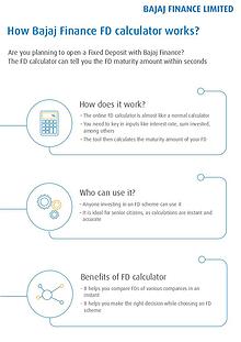 How to Know Bajaj Finance FD calculator works?