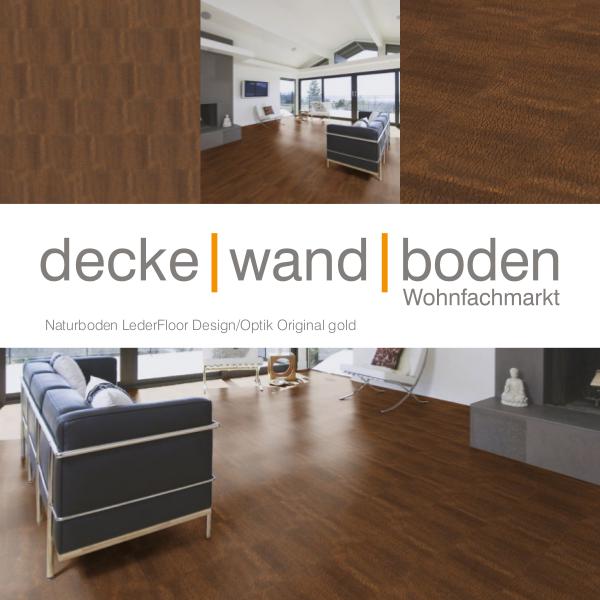 dwb Produktinformation LederFloor Original gold L7