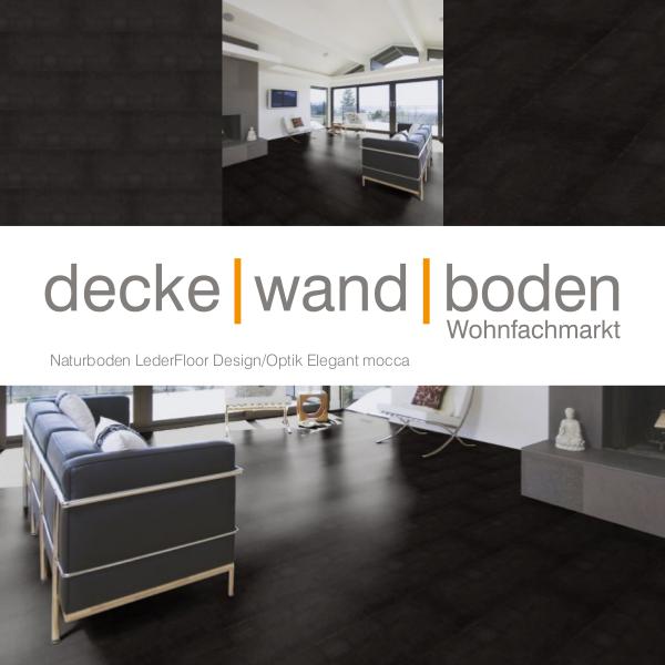 dwb Produktinformation LederFloor Eleganz mocca L7