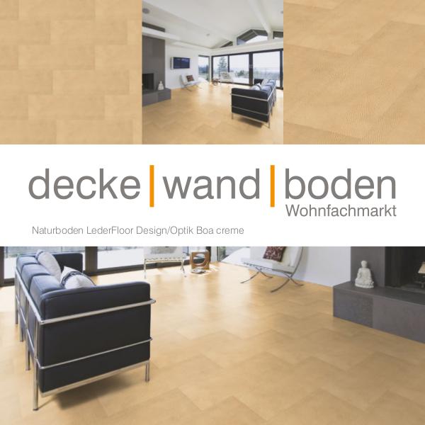 dwb Produktinformation LederFloor Boa creme L706