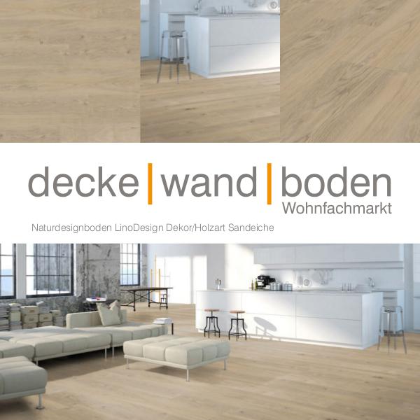 Corpet LinoDesign Linoleum Holz und Stein Designboden dwb Produktinformation LinoDesignWood Sandeiche LP