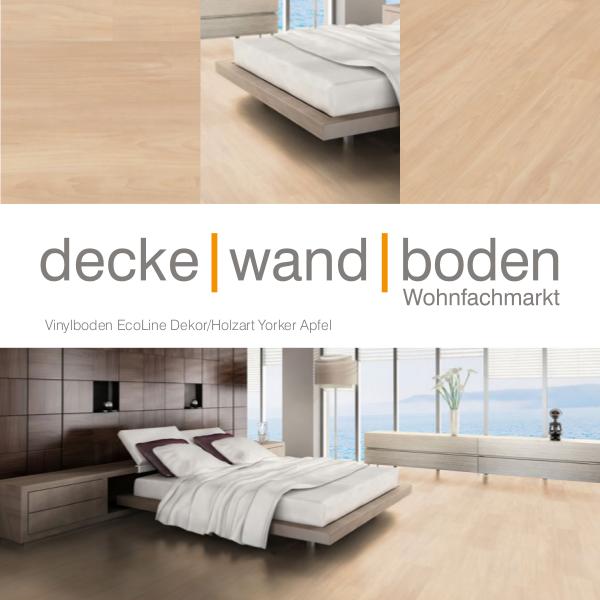 dwb Produktinformation VinylBoden Eco Yorker Apfel