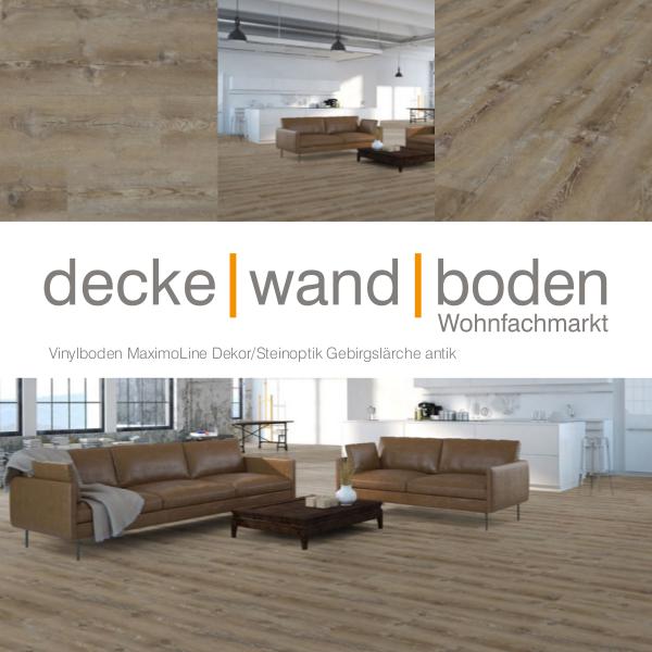 Corpet VinylFloor Vinylboden Maximo dwb Produktinformation VinylBoden MaximoLine Gebir