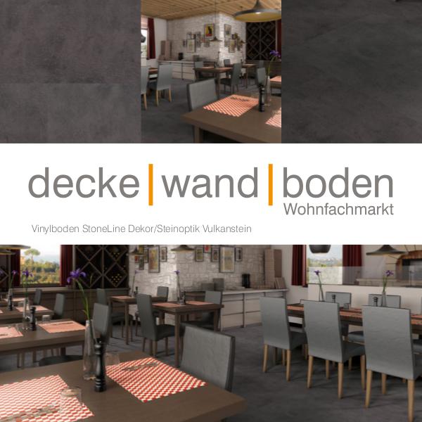 Corpet VinylFloor Vinylboden Stone Line dwb Produktinformation VinylBoden StoneLine Vulkan