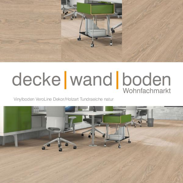 Corpet VinylFloor Vinylboden Vero Line dwb Produktinformation VinylBoden VeroLine Tundrae