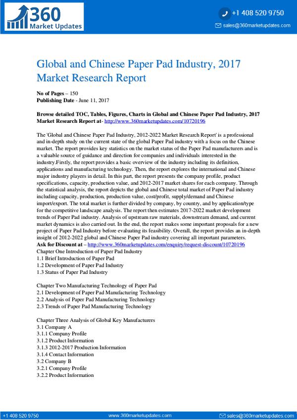 Paper-Pad-Industry-2017-Market-Research-Report